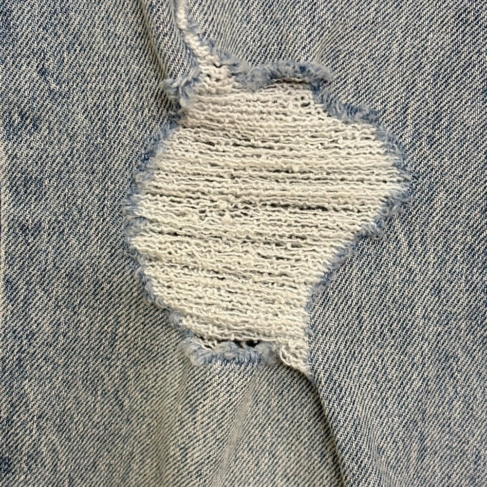 Lucky Brand Light Wash Distressed Straight-Leg Jeans - Picture 2 of 10
